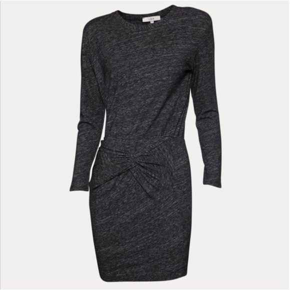 NWT IRO Kleid Lettia Midi Long Sleeve Dress - Picture 1 of 5